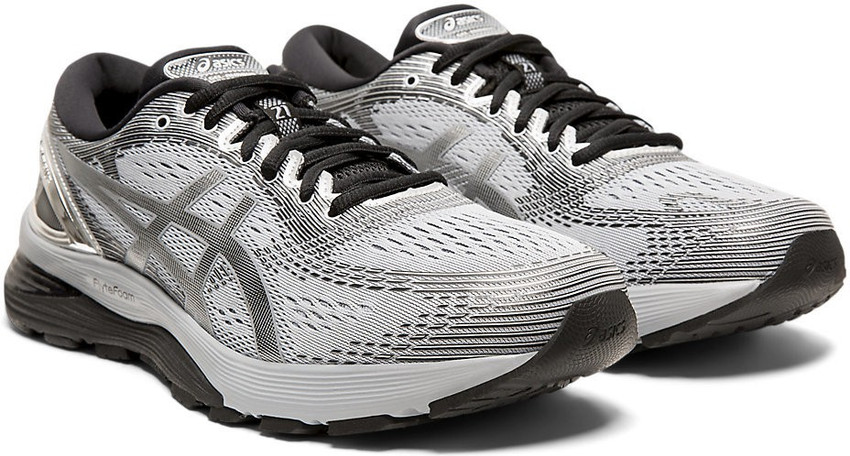 Asics GEL Nimbus 21 Platinum Running Shoes For Men Buy Asics GEL Nimbus 21 Platinum Running Shoes For Men Online at Best Price Shop Online for Footwears in India Flipkart