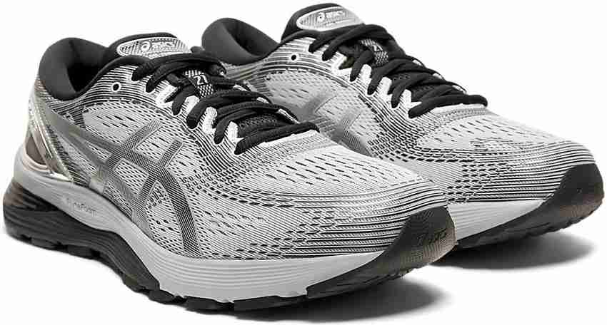 Asics nimbus on sale 21 silver