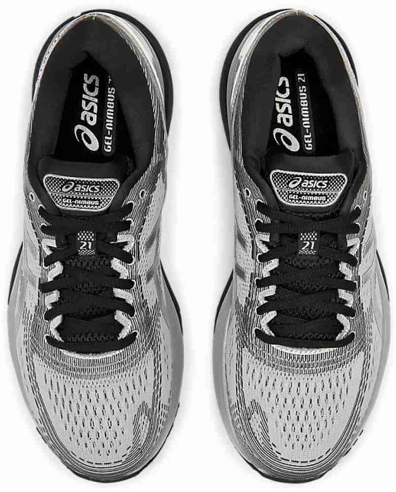 Asics gel nimbus 21 platinum best sale women's