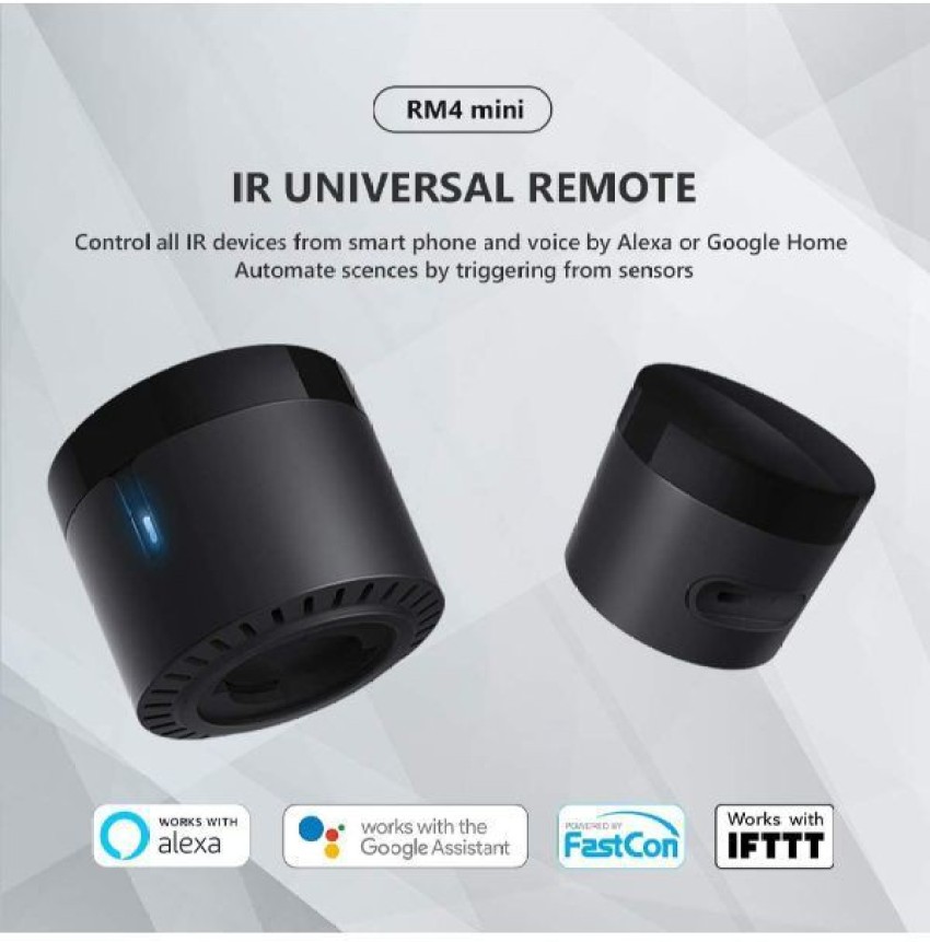 BroadLink RM4 Pro Remote Wi-Fi Smart Hub for Smart Home products works with  Alexa Google Home