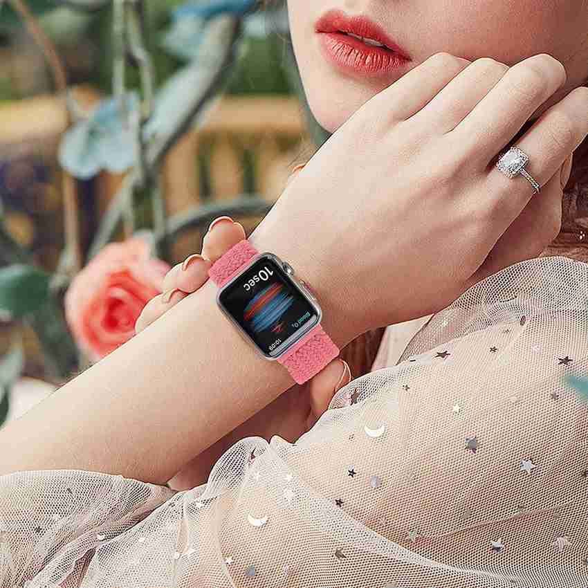 Spinzzy Solo Loop Watch Band Compatible for Apple Watch SE Series 