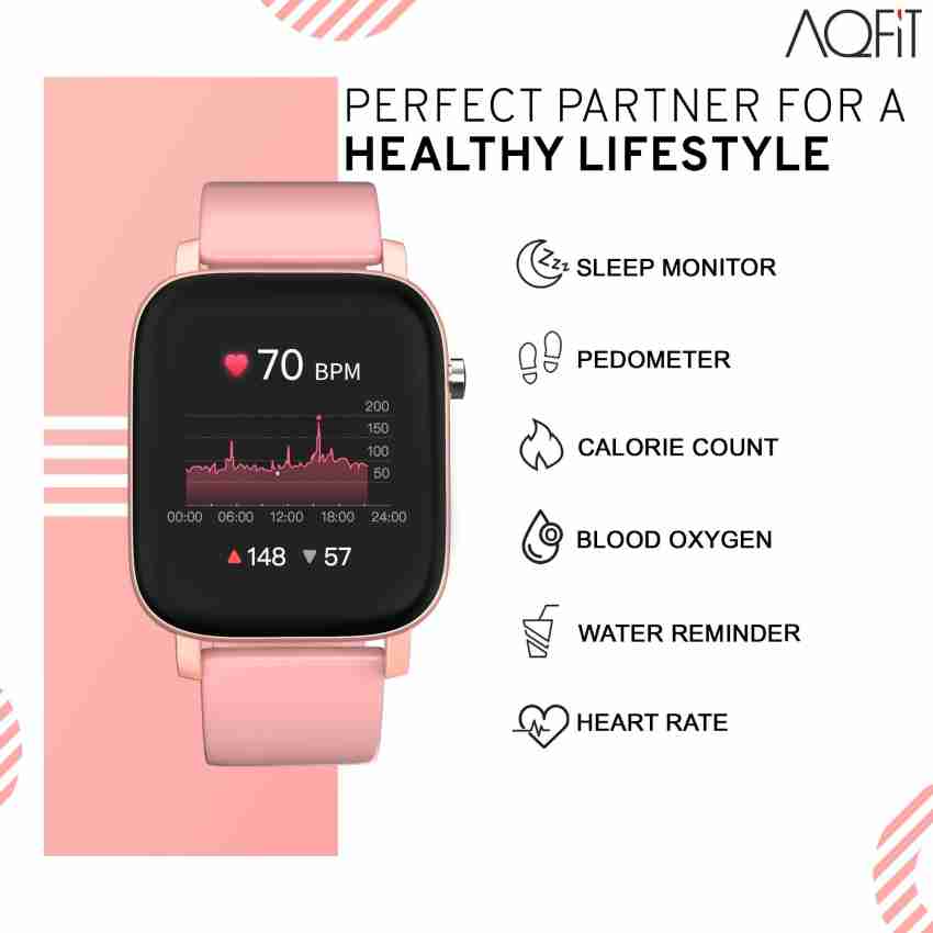 AQFIT W11 Smartwatch Price in India - Buy AQFIT W11 Smartwatch online at