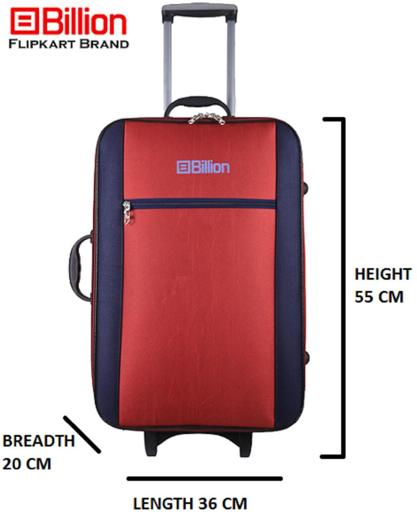 Billion Platinum 2 Color cabin Luggage Suitcase Trolley bag Cabin