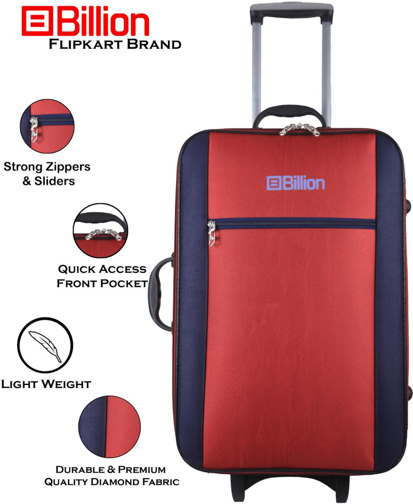 Billion Platinum 2 Color cabin Luggage Suitcase Trolley bag Cabin