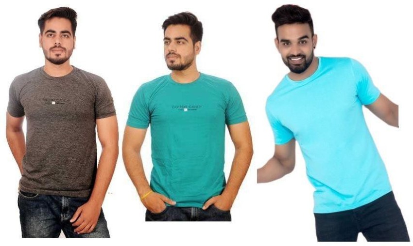 Cotton candy t shirts price store in india