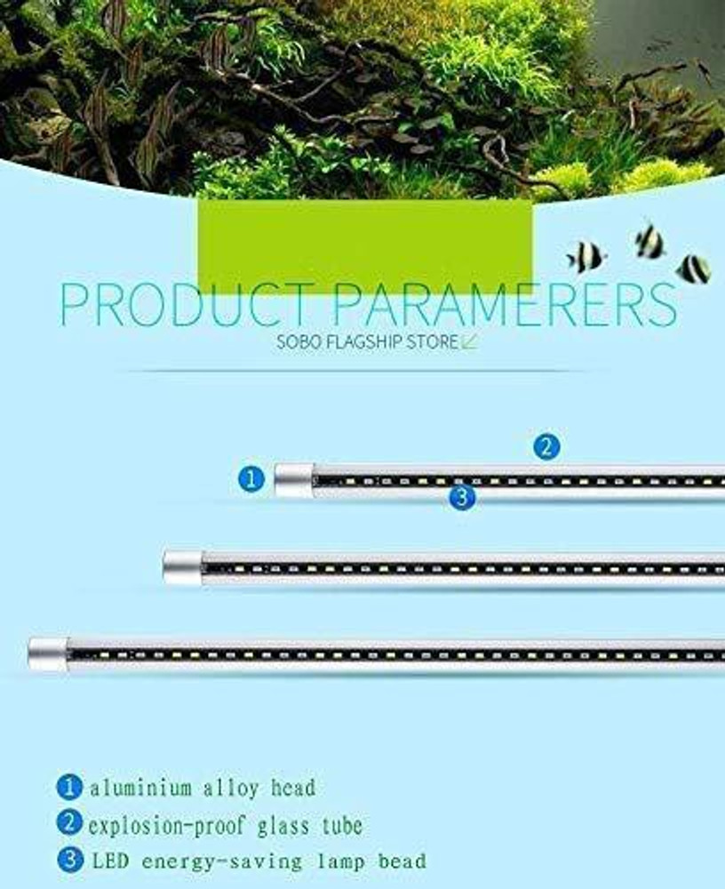Sobo t8 aquarium light on sale
