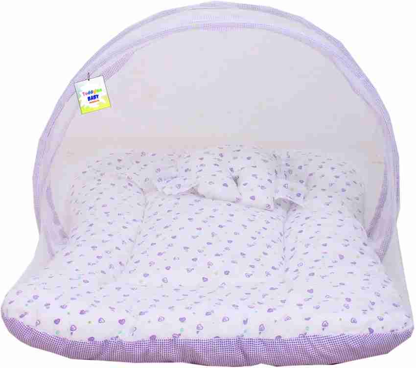 Baby bed with mosquito net flipkart best sale