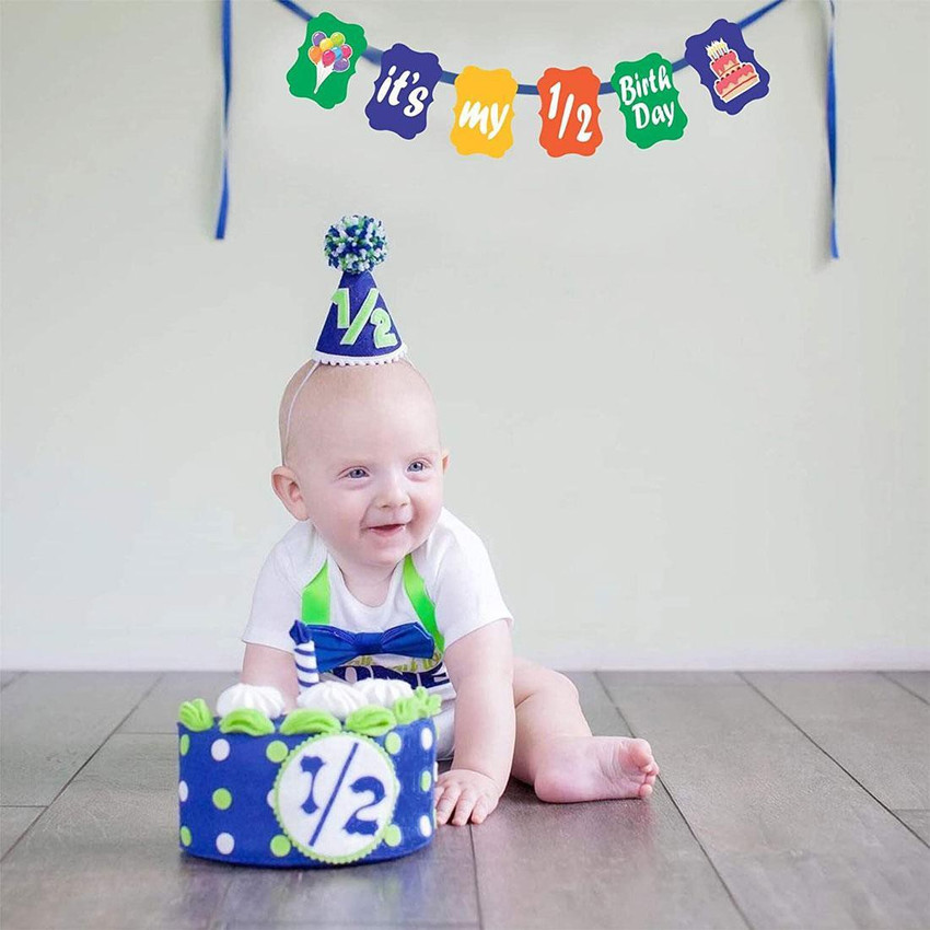 2 month baby birthday on sale decorations