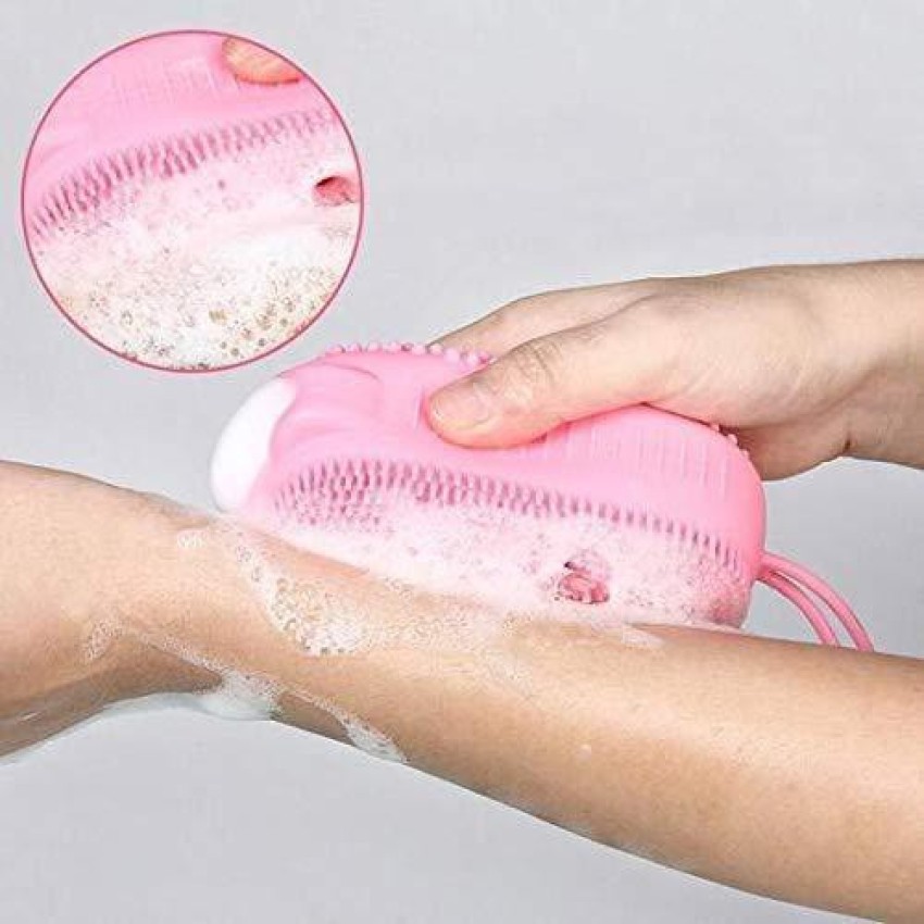 Silicone Body Scrubber  Bath brushes, Body brushing, Body scrubber