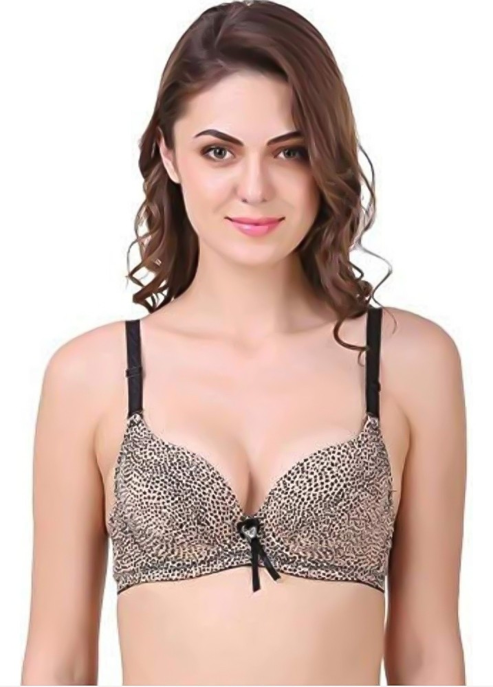 Kavjay Printed Ladies Supportive Push Up Leopard Allure Non Padded Bra at  Rs 349/piece in Bhopal