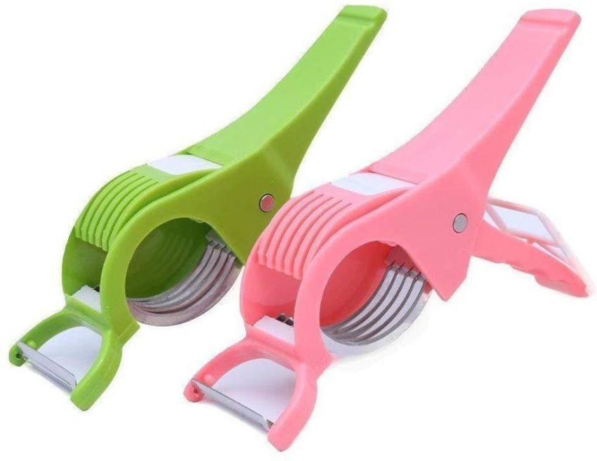 Multicolor 2 In1 Vegetable Cutter, For Kitchen