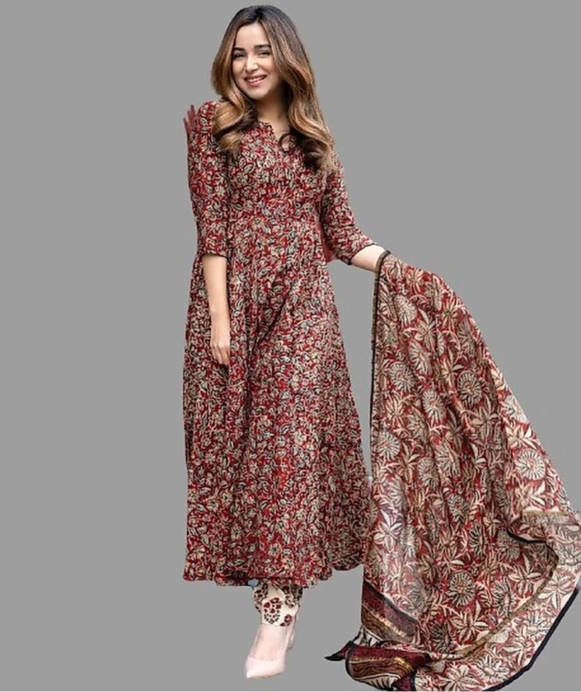 KANCHANABH CREATIONS Women Printed Anarkali Kurta Buy KANCHANABH