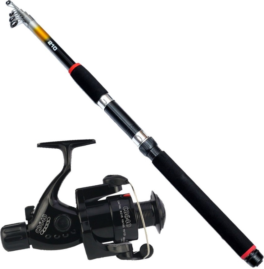 Hunting Hobby Fishing Spinning Rod,Reel, Free Travelling Bag (7 Feet)  Multicolor Fishing Rod Price in India - Buy Hunting Hobby Fishing Spinning  Rod,Reel, Free Travelling Bag (7 Feet) Multicolor Fishing Rod online at