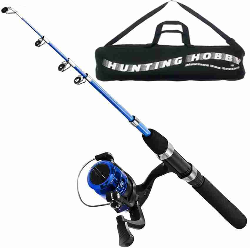 Hunting Hobby Fishing Spinning Rod, Reel, Free Travelling Bag (6  Feet/180cm) Multicolor Fishing Rod Price in India - Buy Hunting Hobby  Fishing Spinning Rod, Reel, Free Travelling Bag (6 Feet/180cm) Multicolor  Fishing Rod online at