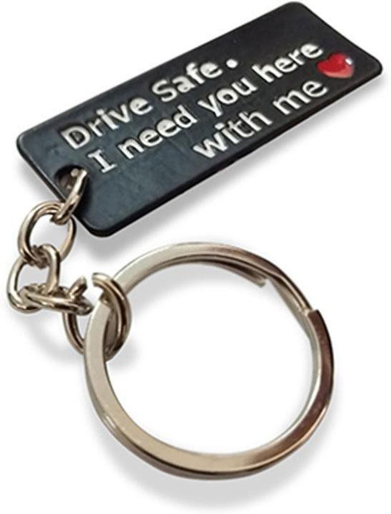 Exciting Lives Drive Safe Keychain Key Chain Price in India Buy