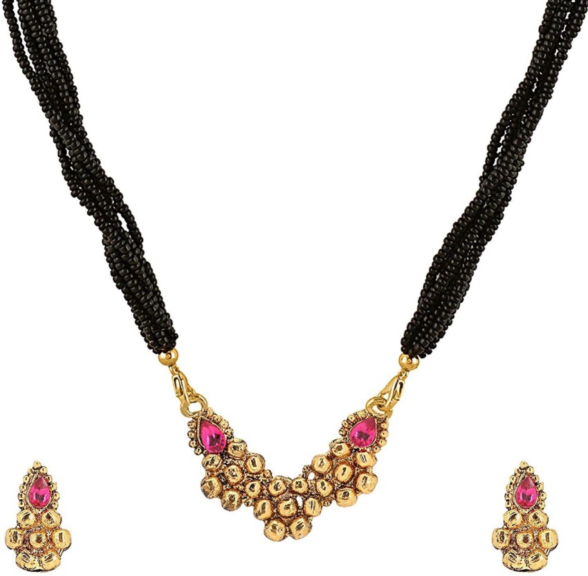 Thushi mangalsutra hot sale gold price