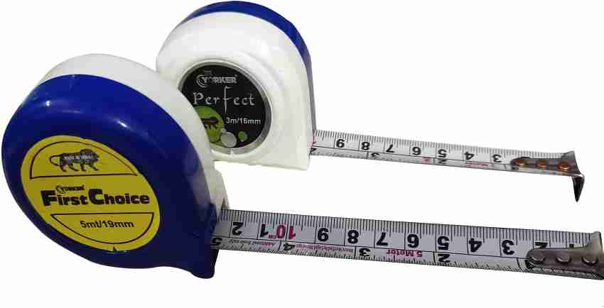 SE MT516-12 Assorted Color 5' Tailor's Measuring Tape Set (12 Pc.)