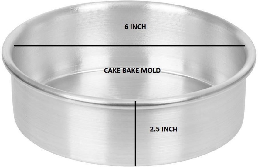 Buy Cake Tin for Baking Heart Round and Square Shape Non Stick with Quick  Release Spring Form Cake Storage Liner Mould Tray Set Equipment Cheese Cake  Pans Set of 2 Online at