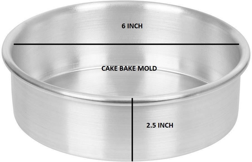 6 round cake tin online