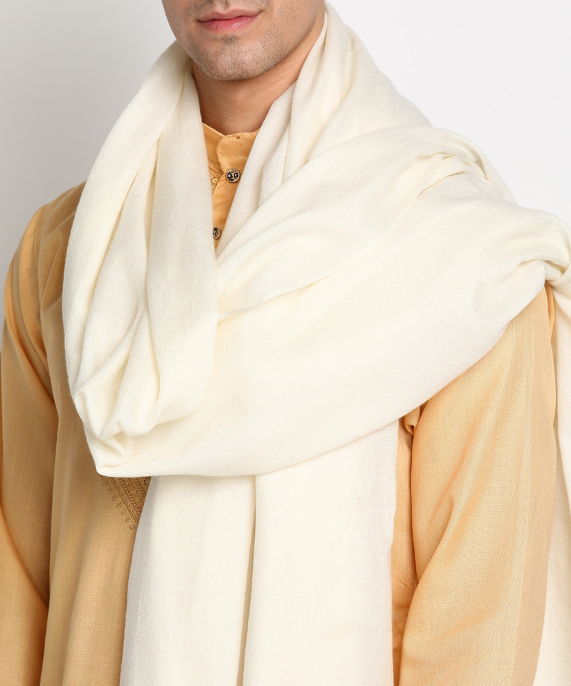 Mens white shawl top