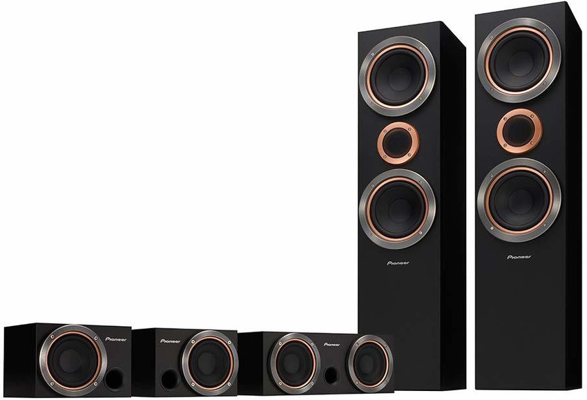 Buy Pioneer S RS55TB 660W RMS 5.0 CH Home Theatre Speaker Package