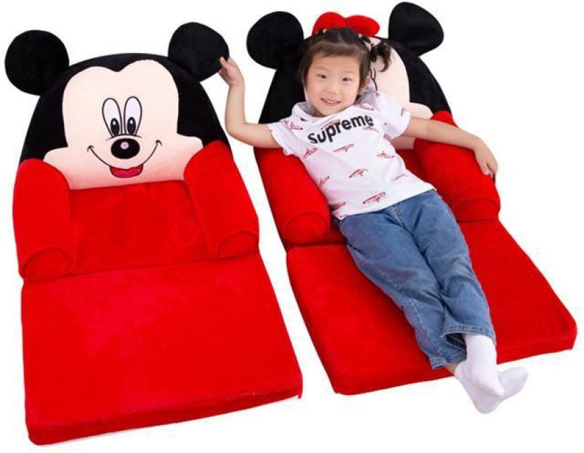 Avs Mickey Shape Soft Plush Cushion