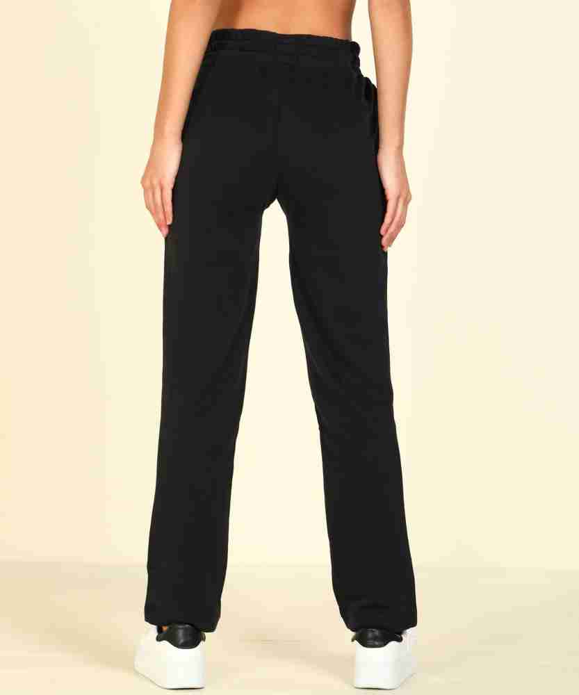 ADIDAS Solid Women Black Track Pants - Buy ADIDAS Solid Women Black Track  Pants Online at Best Prices in India