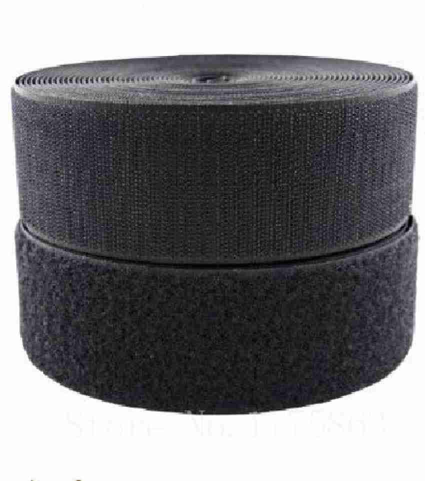 Vardhman Velcro tape industial quality , 2 inches ( 50 m ) width,color  black, pack of 5 mts Sew-on Velcro Price in India - Buy Vardhman Velcro  tape industial quality , 2 inches ( 50 m ) width,color black, pack of 5 mts  Sew-on Velcro online at