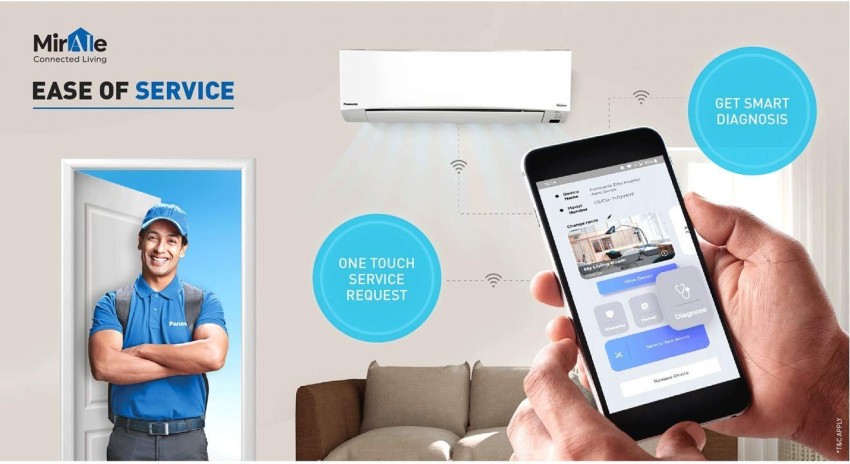 panasonic smart ac 1.5 ton 5 star