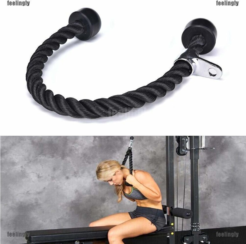 Hipkoo Sports Heavy Duty Biceps Rope, Triceps Rope For Gym Triceps Bar -  Buy Hipkoo Sports Heavy Duty Biceps Rope, Triceps Rope For Gym Triceps Bar  Online at Best Prices in India 