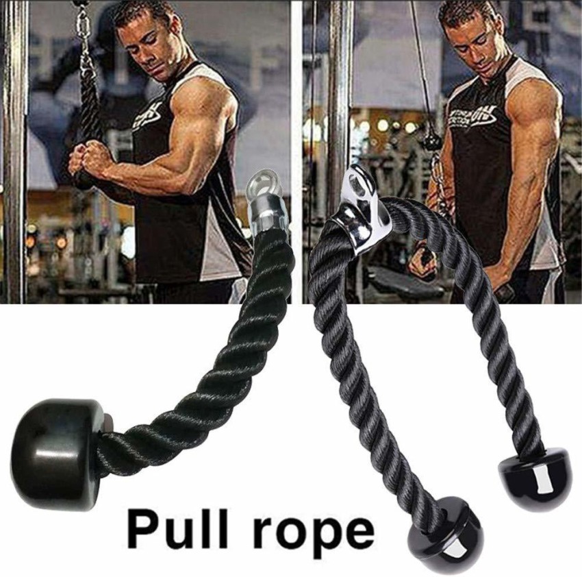 Hipkoo Sports Heavy Duty Biceps Rope, Triceps Rope For Gym Triceps Bar -  Buy Hipkoo Sports Heavy Duty Biceps Rope, Triceps Rope For Gym Triceps Bar  Online at Best Prices in India 