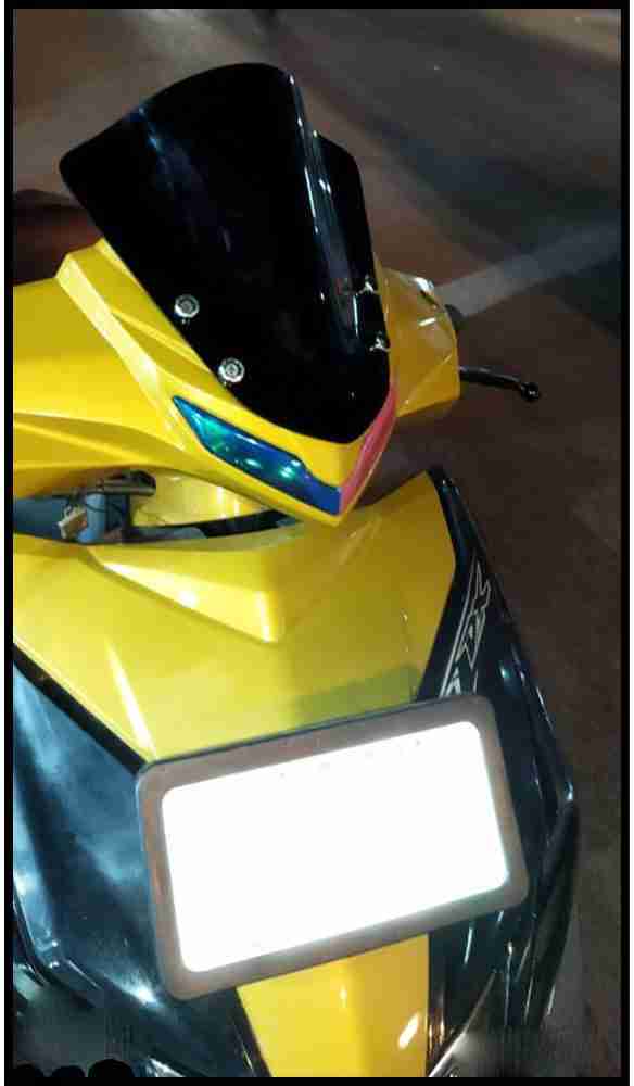 Ride Adventure MT UNI Windshield 01 Bike Headlight Visor Price in