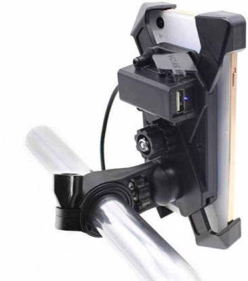 Mobile phone holder for bike with charger discount