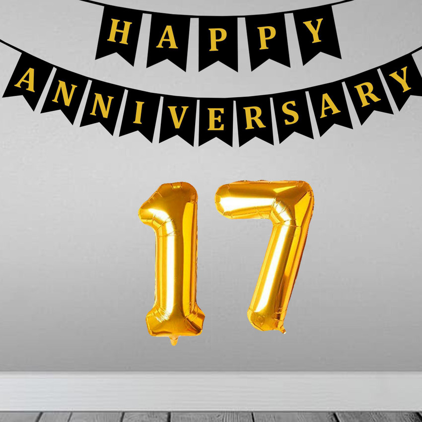 Happy hot sale anniversary 17