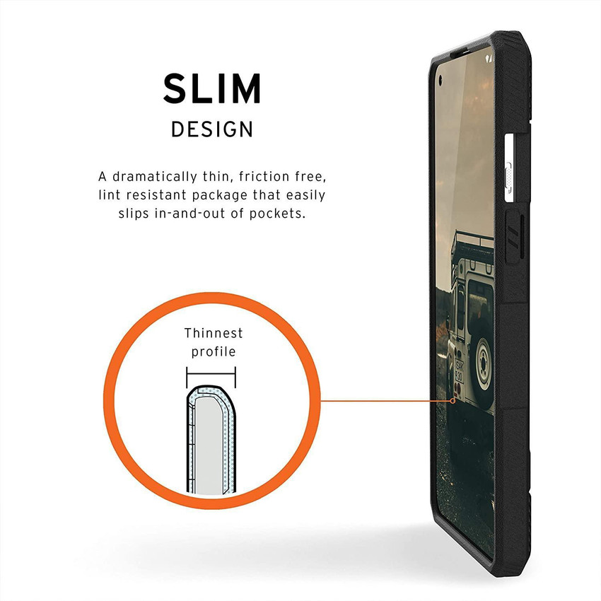 Urban Armor Gear Back Cover for OnePlus 9 Military Drop Tested