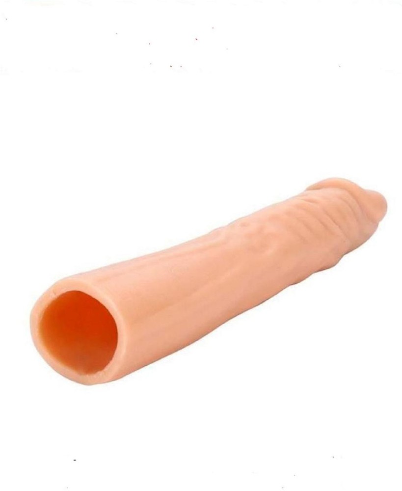 THE NIGHT CARE 7 Inch Premium Quality Silicone Reusable ,Washable Penis Delay Ejaculation Extension Sleeve Condom Price in India image