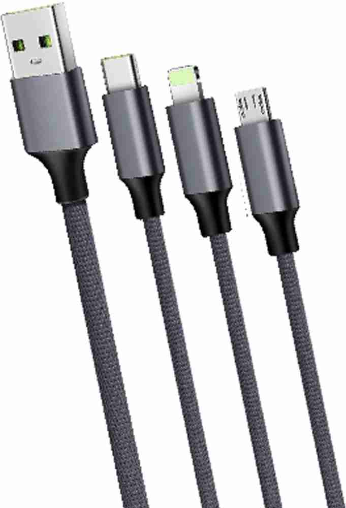 Câble USB AVIZAR USB 1m Triple Embouts