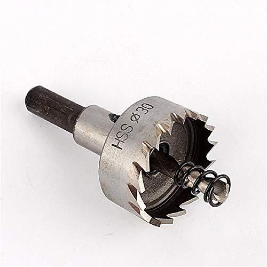 uptodatetools 30mm HSS Tipped Drill Bits Metal Cutter Hole Saw