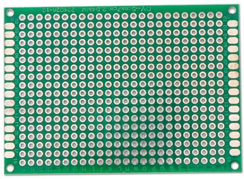 32PCS PCB Board 2x8cm 3x7cm 4x6cm 5x7cm 7x9cm Prototype Board Kit In 5 Size  Double-sided Prototyp Pcb Universal Boards - AliExpress