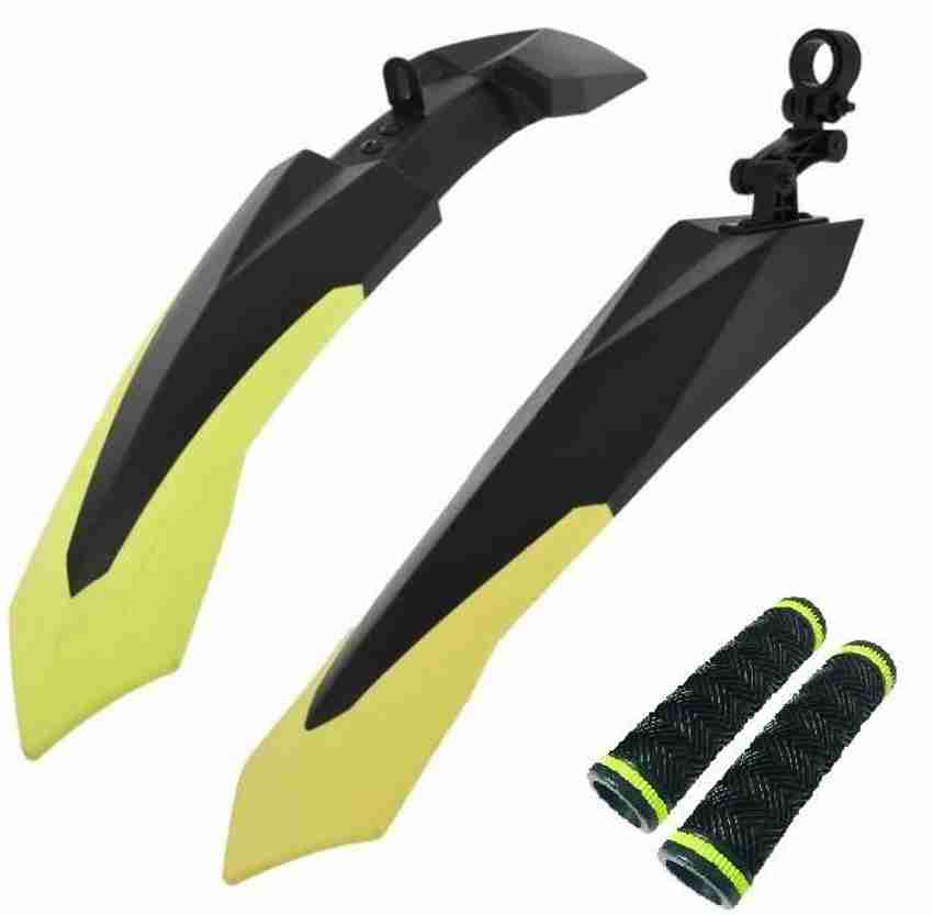 ShreNik Cycling Mudguard Grip Combo Set For Bicycle Mountain Bikes