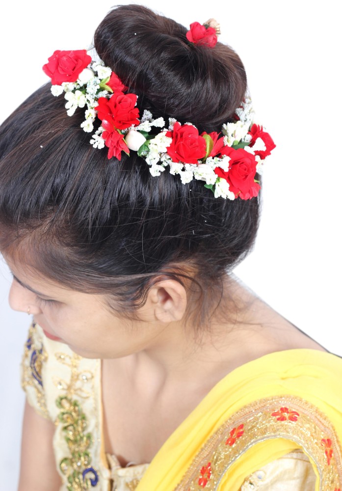 White jasmine  Artificial flowers Reusable hair accessories zivara   Zivara Fashion