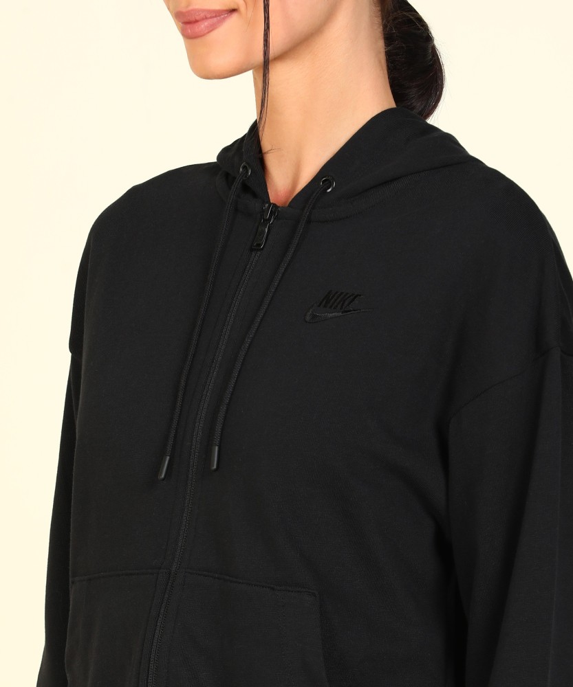 NIKE Full Sleeve Solid Women Jacket - Buy NIKE Full Sleeve Solid Women  Jacket Online at Best Prices in India