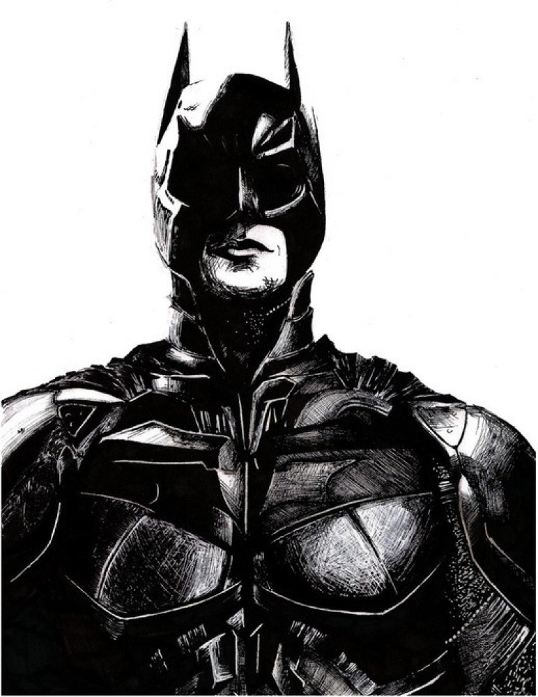 The Batman Drawing by Thomas Bosnes  Saatchi Art