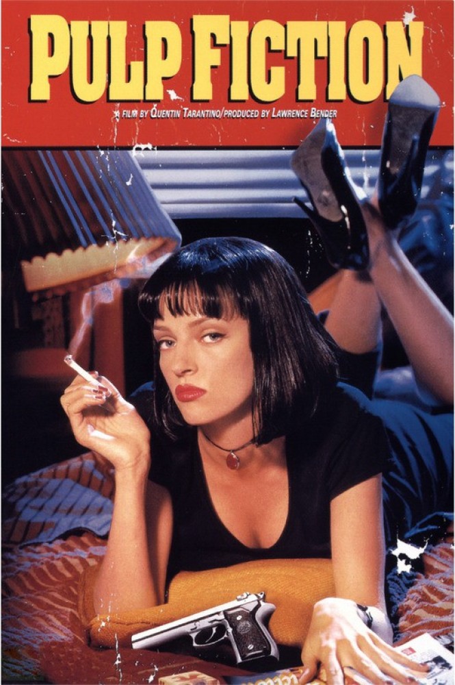 Pulp Fiction Movie Poster Paper Print - Movies posters in India