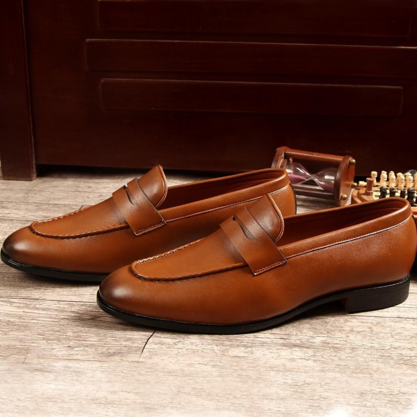 Men's Brown Loafers & Slip-Ons