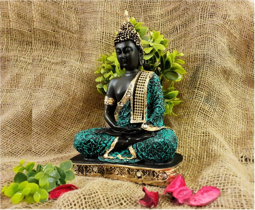 Buy AFTERSTITCH Buddha Statues for Living Room Big Size Buddha Idols for  Home Decoration Buddha Showpieces Door Entrance Decoration Items Decorative  Garden Figurine (Statues for Living Room Modern Art) Online at Low