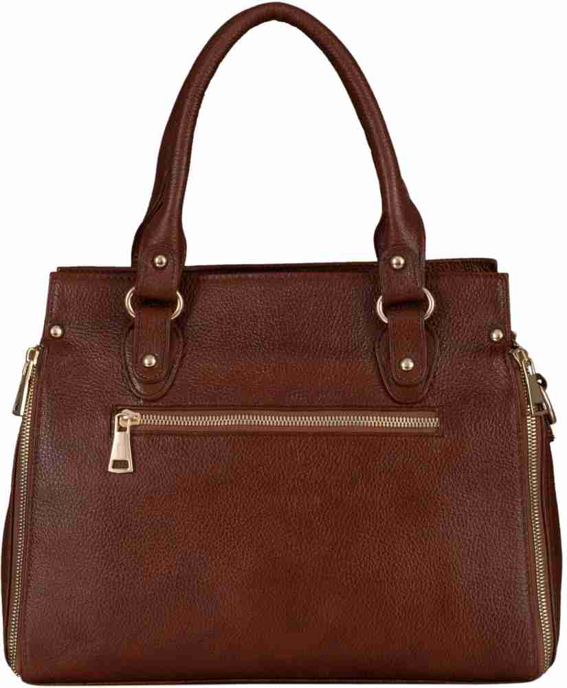 Brown leather handbags on sale best sale