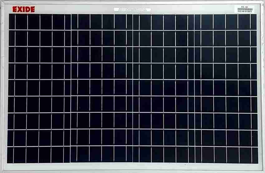 Exide clearance solar panel