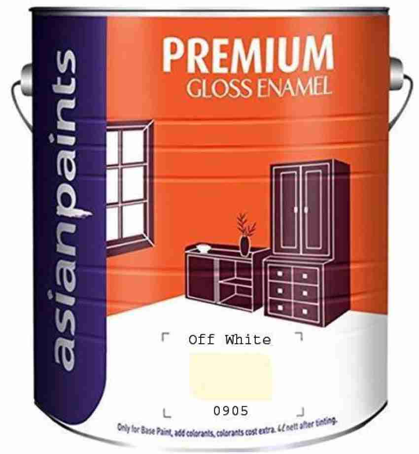 Asian Paints APCOLITE GLOSS ENAMEL OFF WHITE Enamel Wall Paint Price in  India - Buy Asian Paints APCOLITE GLOSS ENAMEL OFF WHITE Enamel Wall Paint  online at