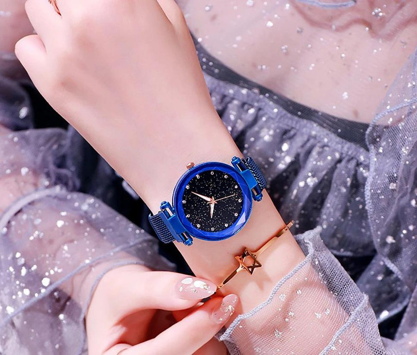 Blue watches for girls sales